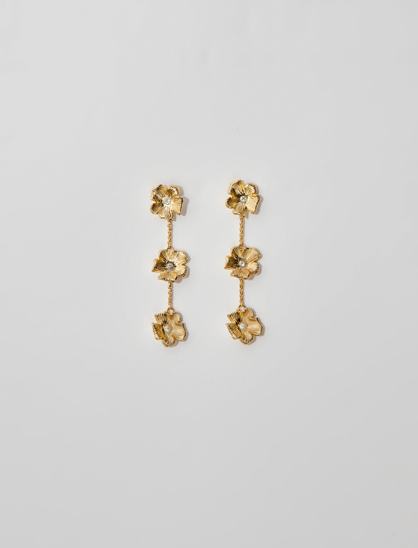 Flower on sale earrings studs