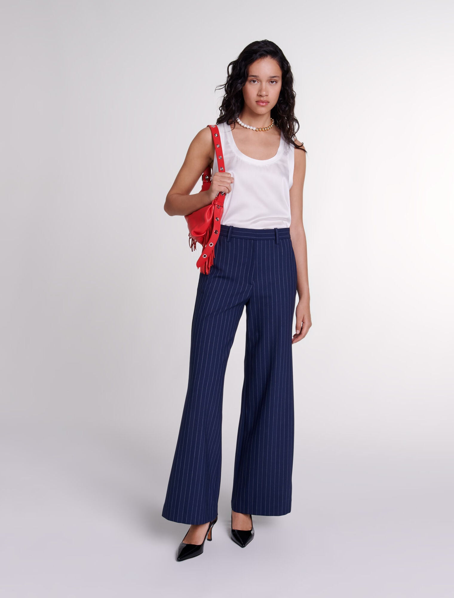 Shop Striped Trousers for Women Online in Dubai UAE