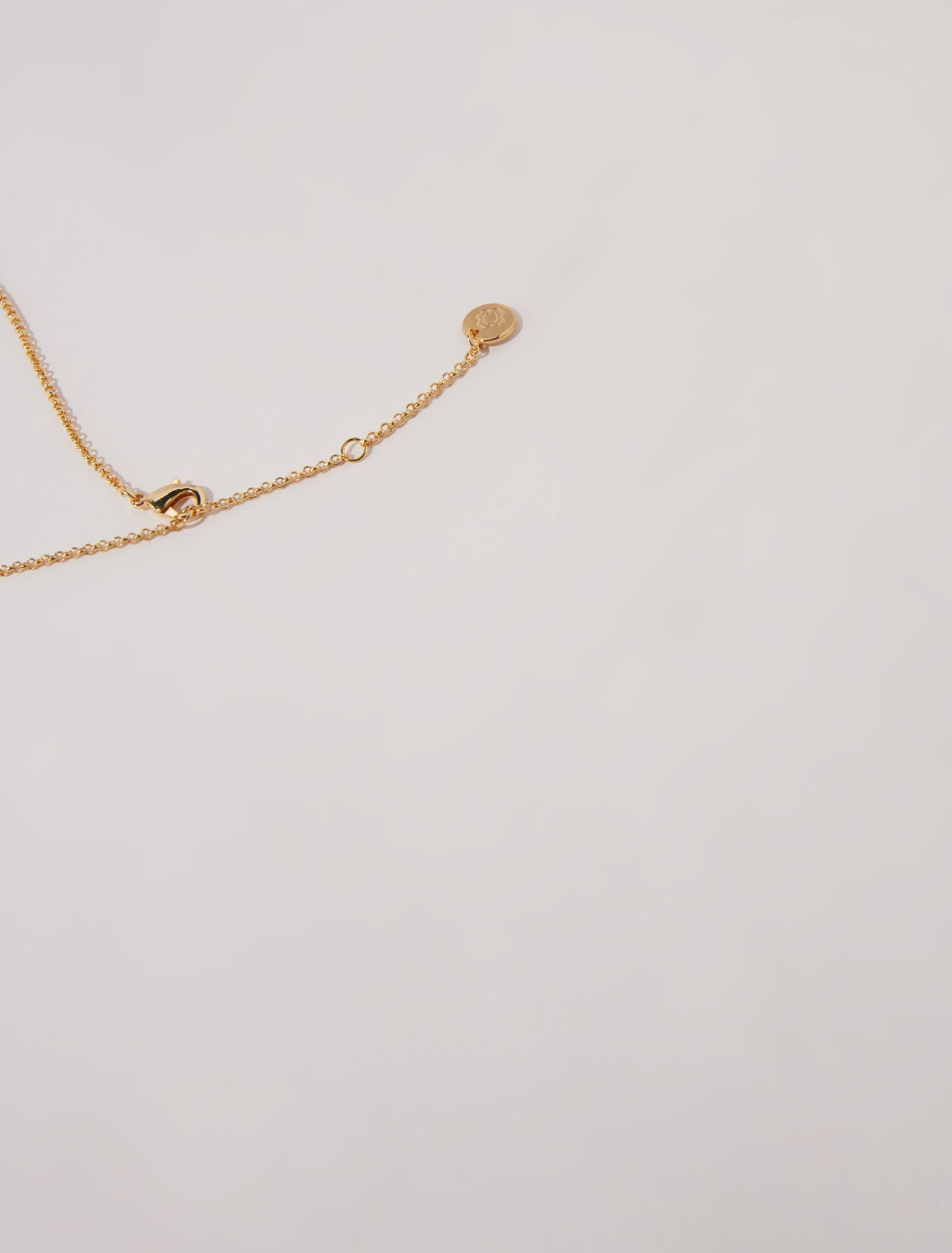 Gold featured-Long fortune cookie necklace