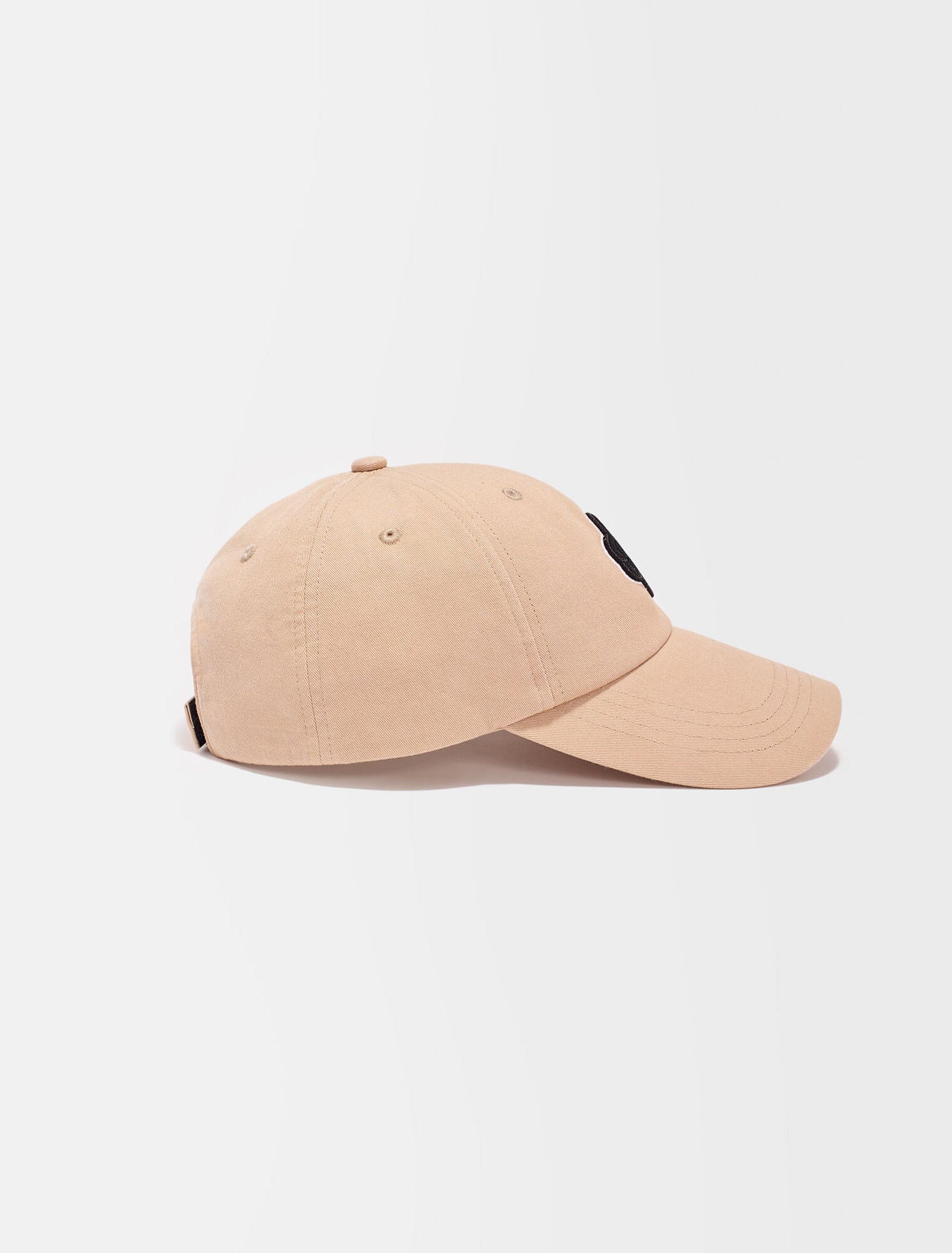 mastic beige featured-Cotton cap with Clover logo