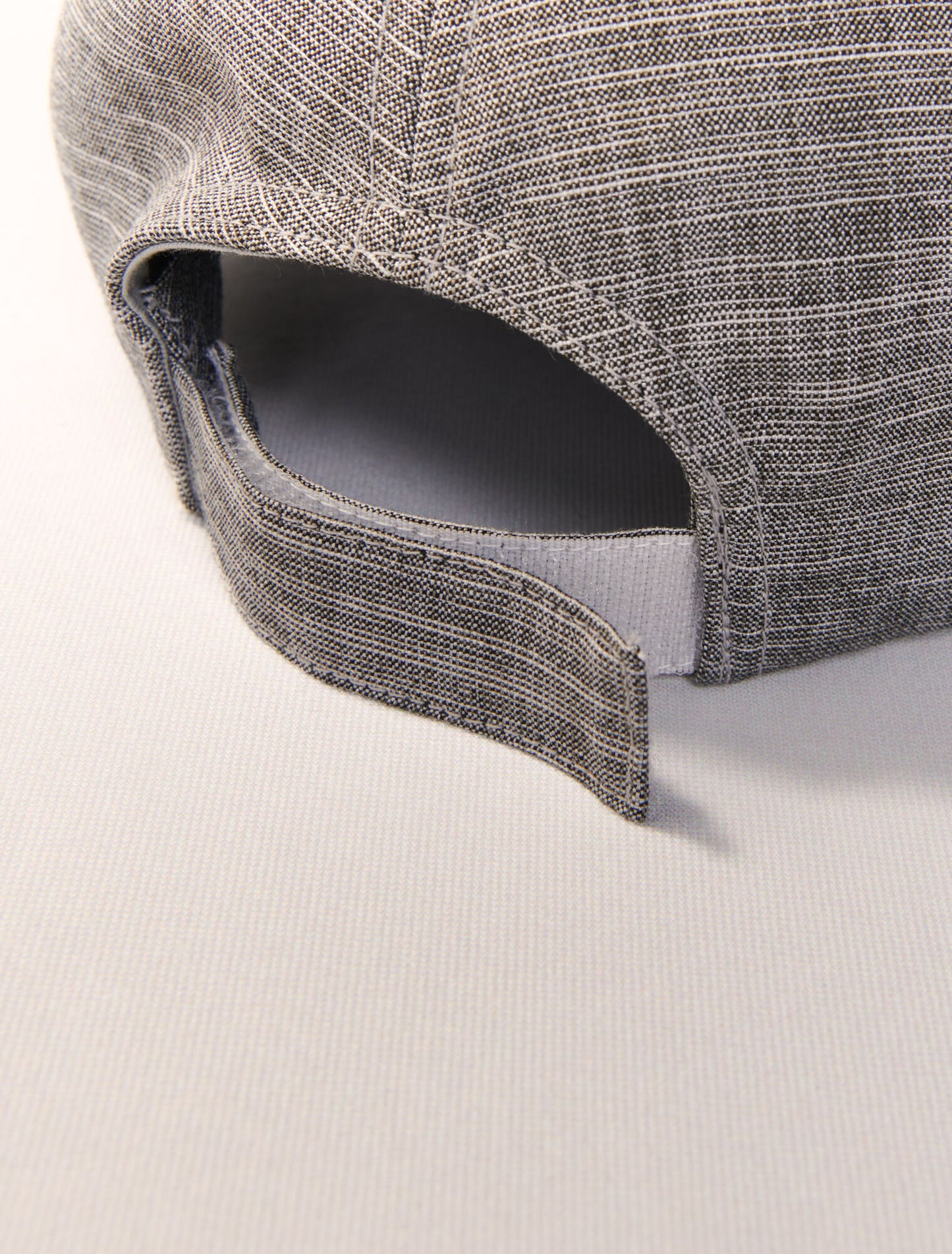 Grey-Printed cotton cap