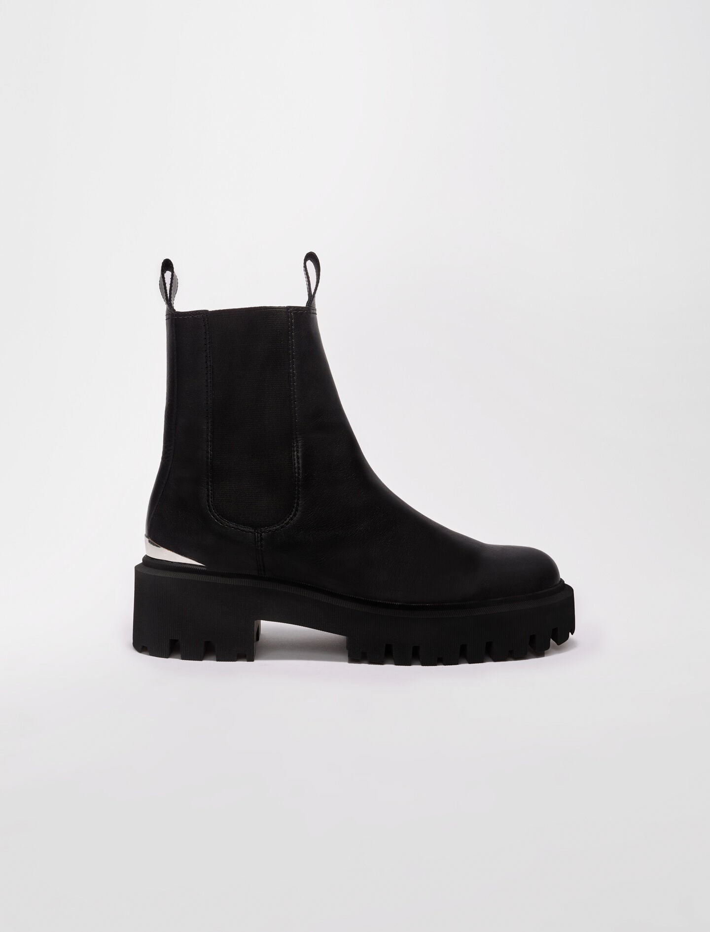 Shop Chelsea Boots With Platform Sole Online in UAE | Maje – Maje.ae