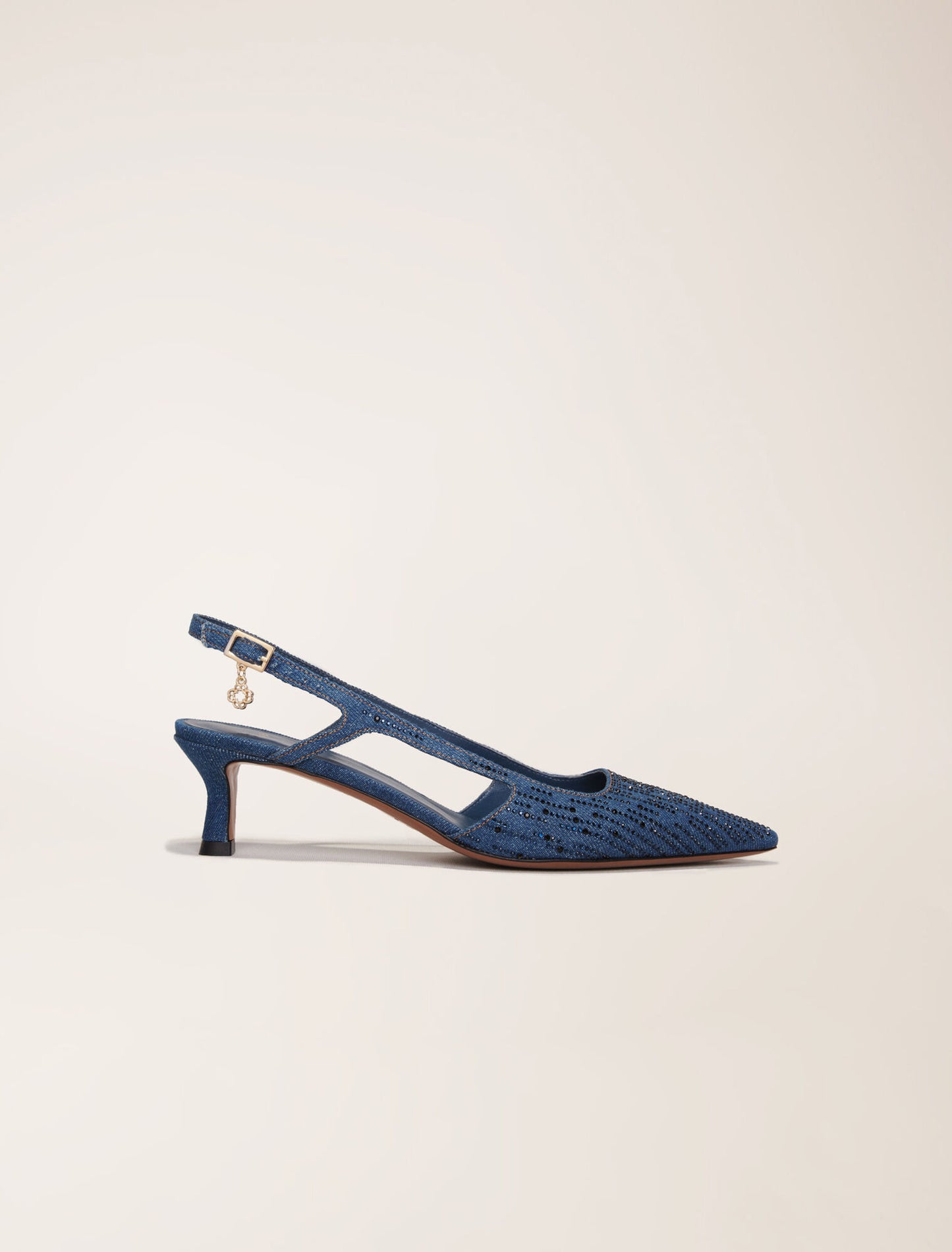 Blue-featured-Slingback pump in rhinestone denim