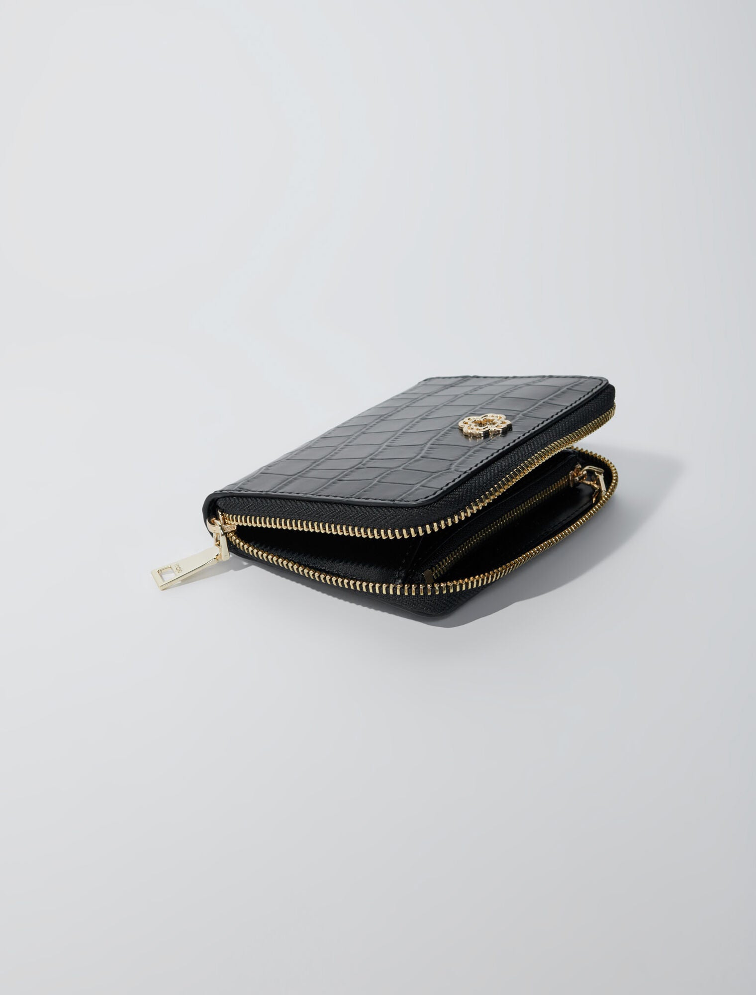 Black featured-Leather wallet