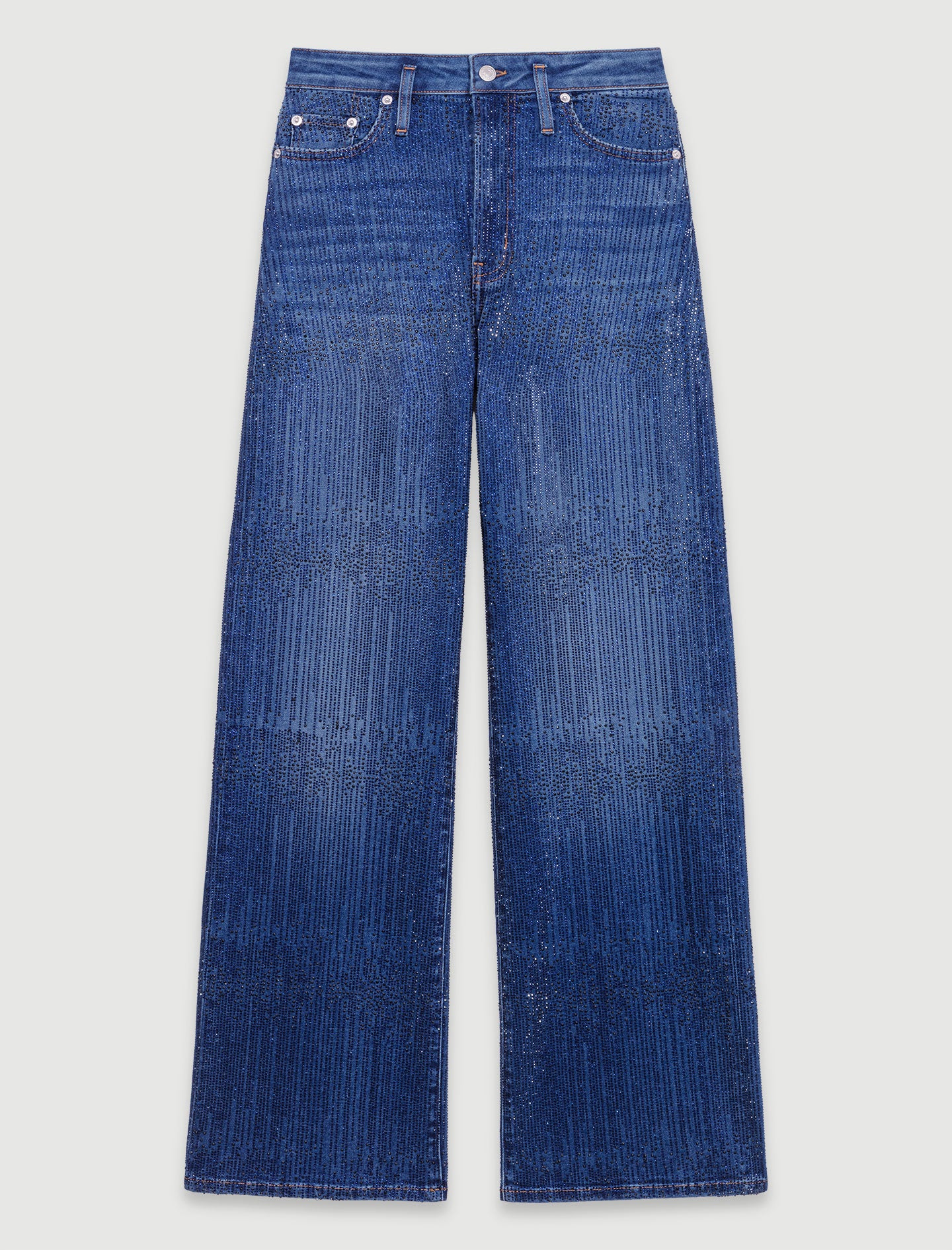 Blue Rhinestone jeans