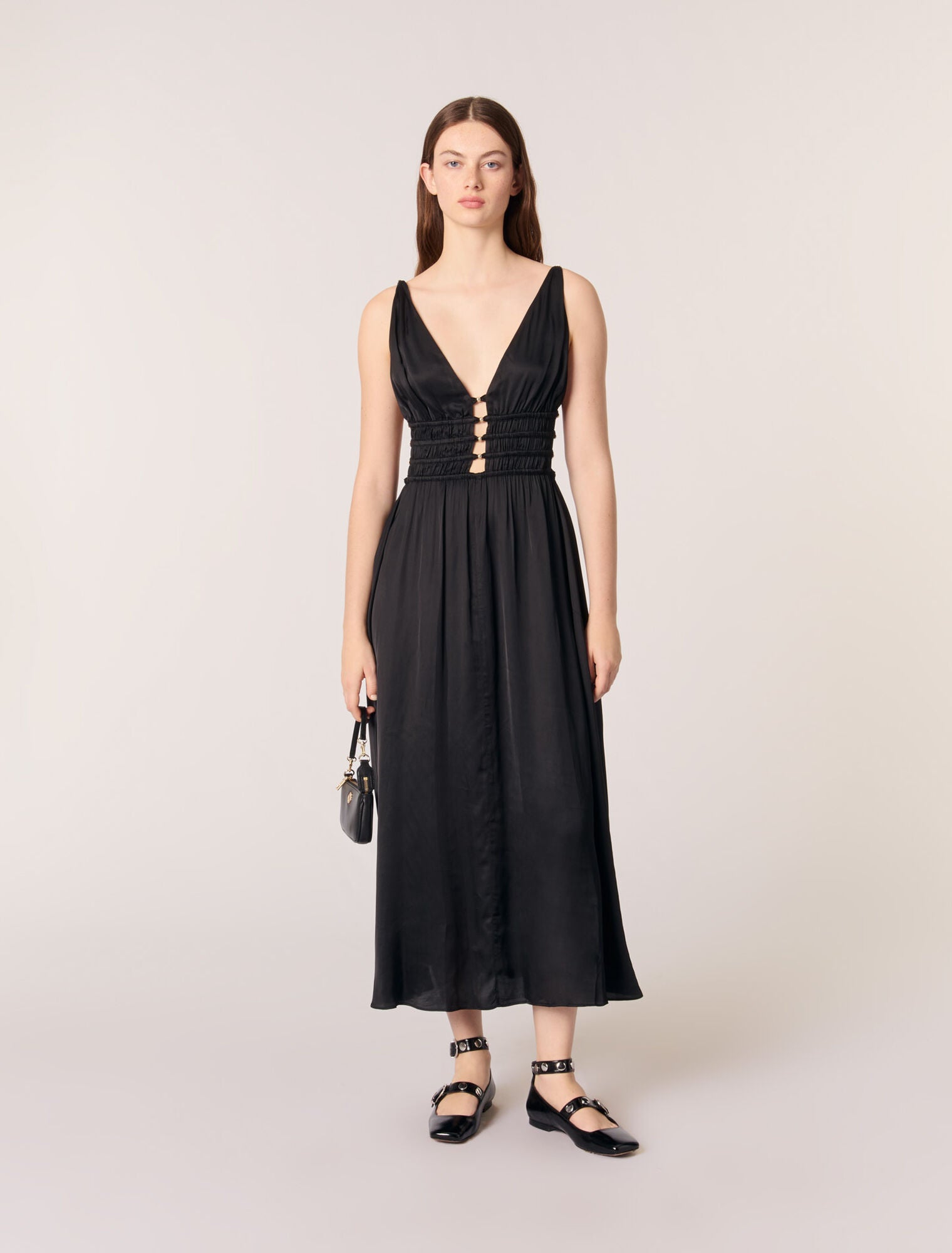 Cutaway maxi dress