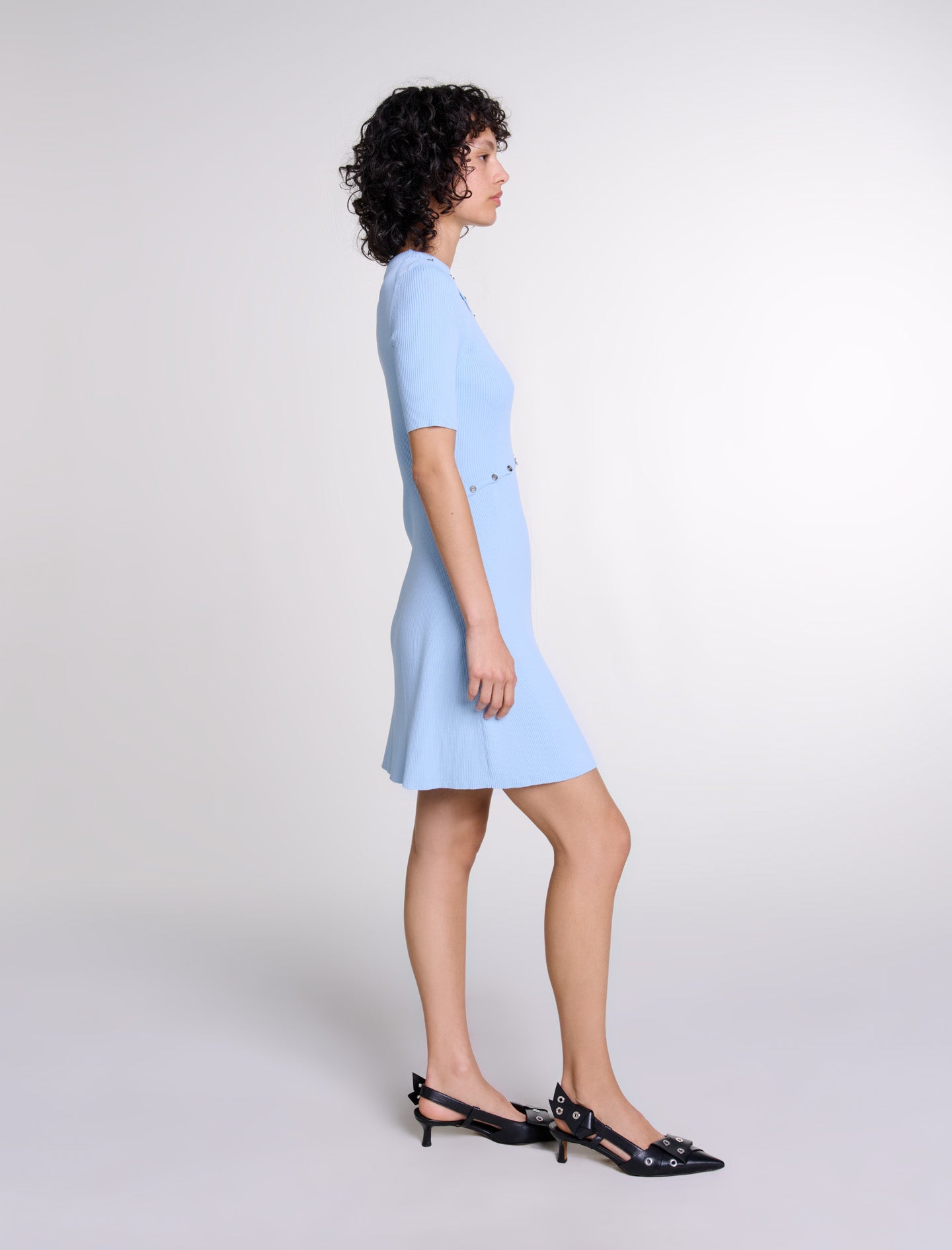 Blue Sky featured-Short knit dress