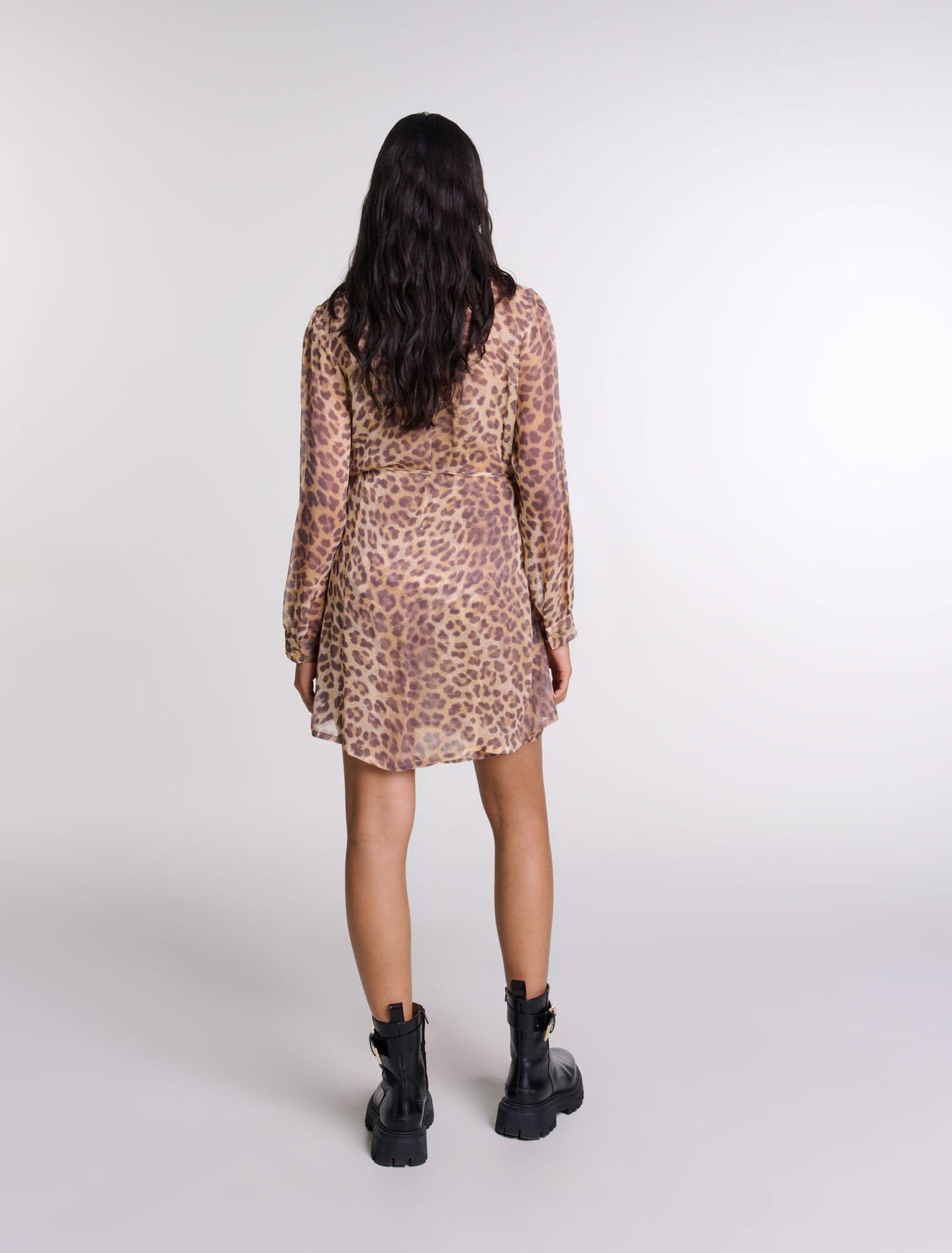 Shop Leopard Print Short Dress for Women Online in Dubai UAE