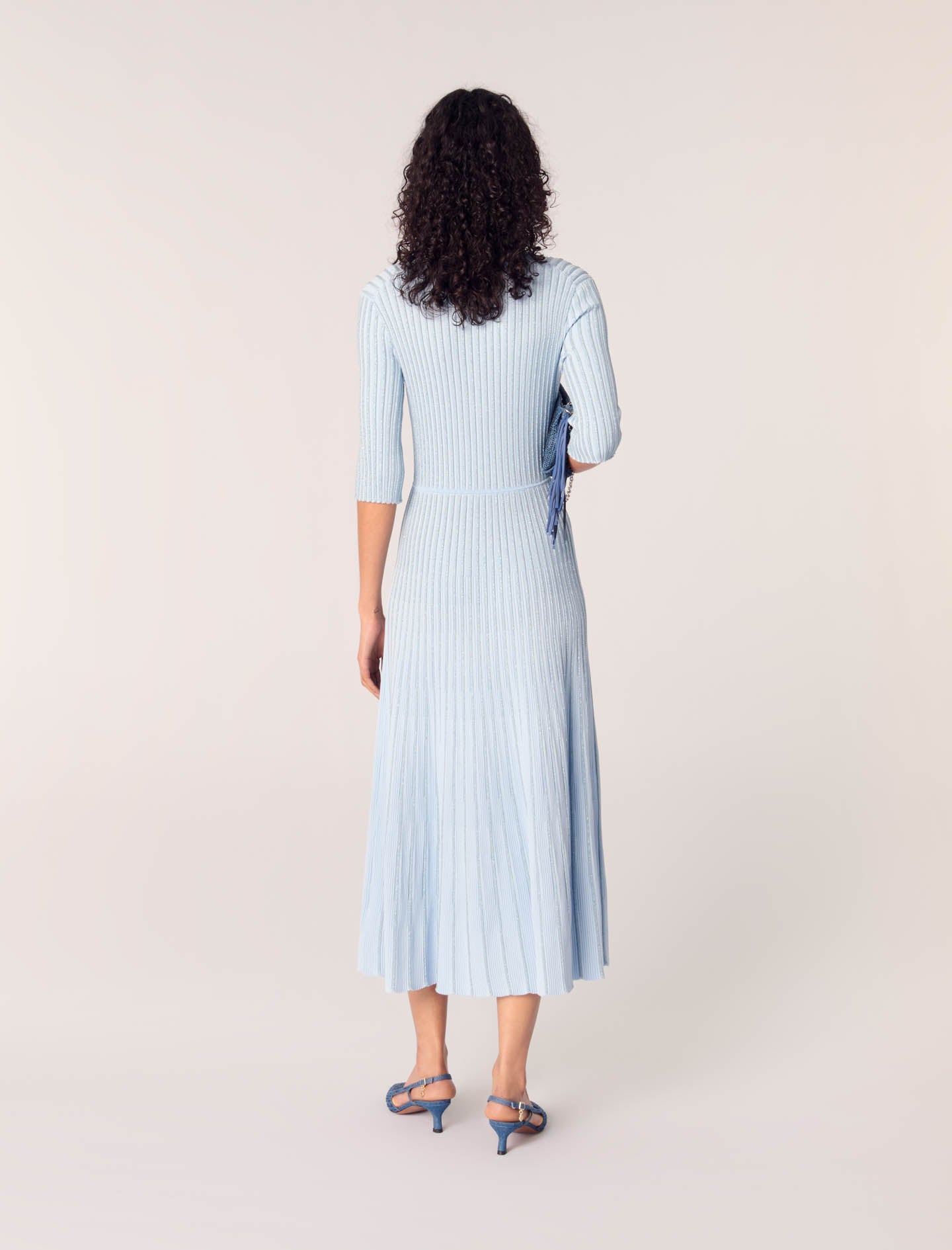 Blue Sky Knit Maxi Dress