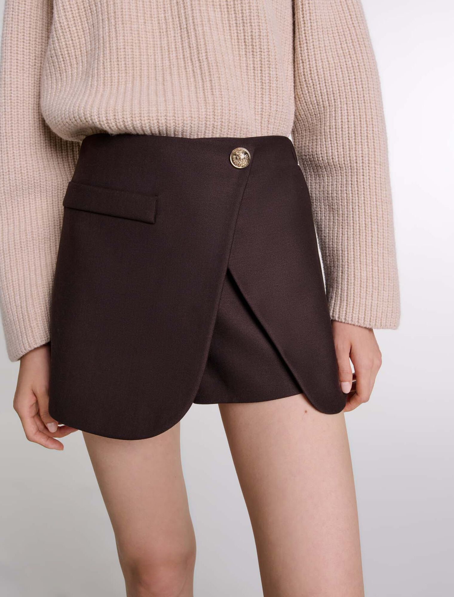 Brown  -Skort