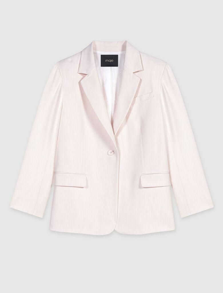 Maje white blazer best sale