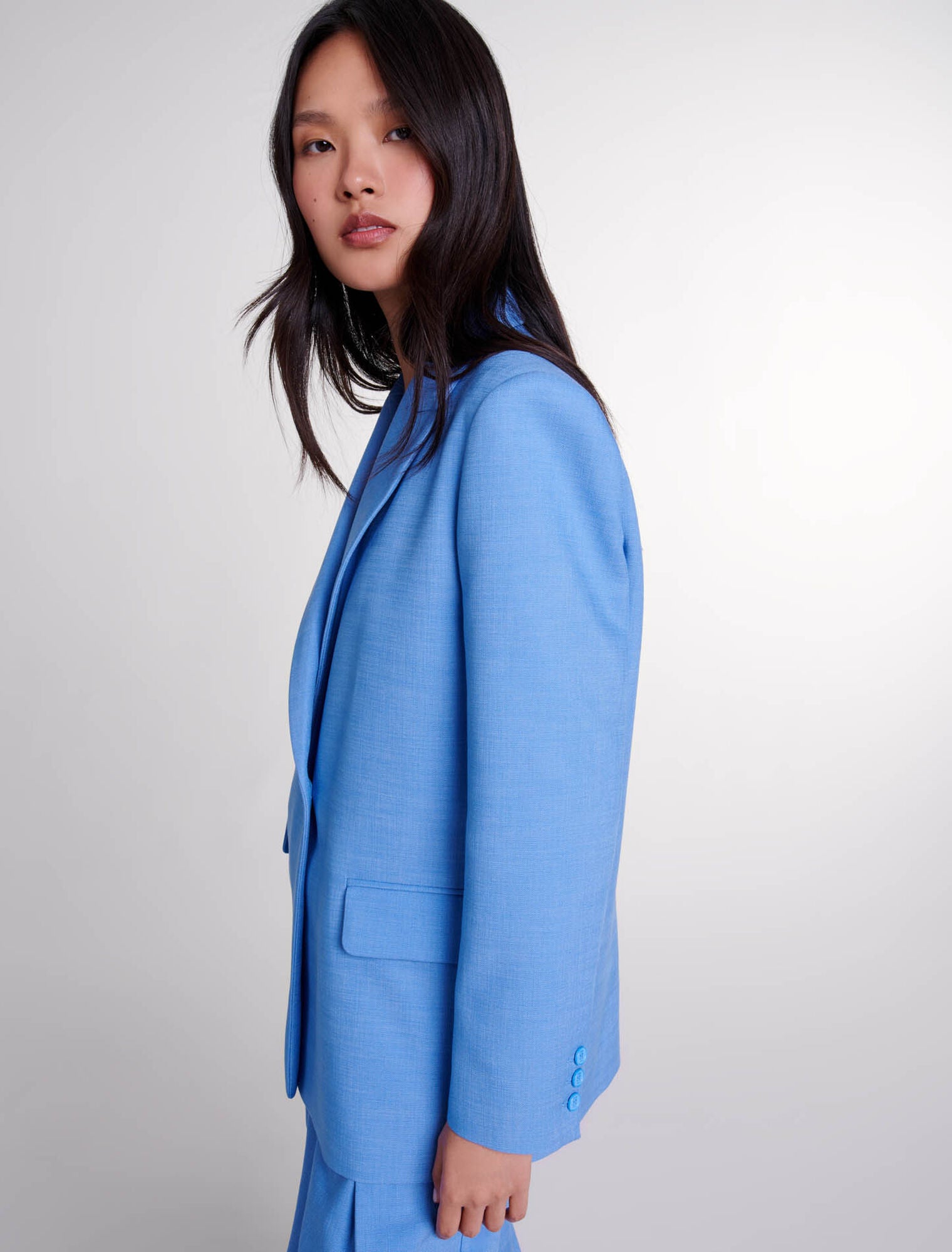 Blue  -Suit jacket